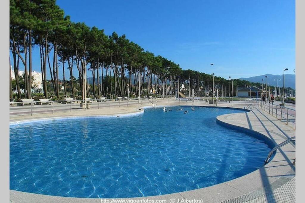 Appartamento Playa Samil Vigo Reformado 2016 Esterno foto
