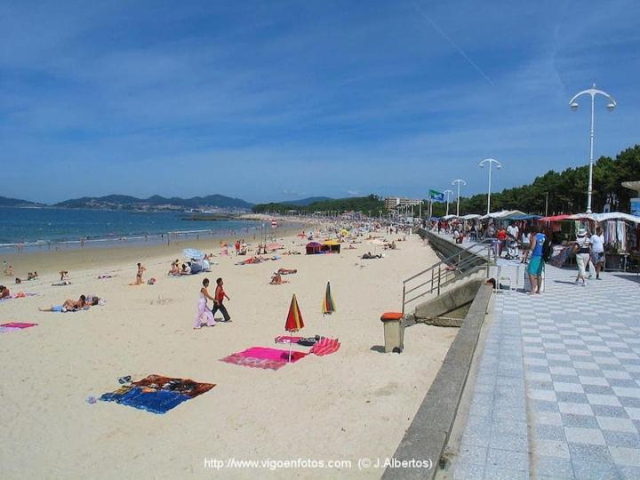 Appartamento Playa Samil Vigo Reformado 2016 Esterno foto