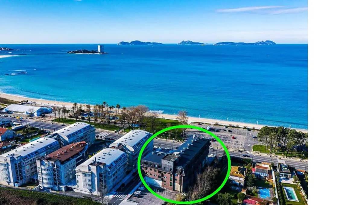 Appartamento Playa Samil Vigo Reformado 2016 Esterno foto